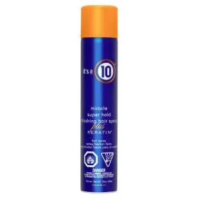 It's A 10 Miracle Super Hold Finishing Spray Plus Keratin 10oz